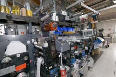 2005 Gallus EM 280 8 colours flexo label press with hot foil and screen printing - Image 5