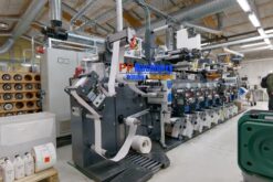 2005 Gallus EM 280 8 colours flexo label press with hot foil and screen printing - Image 6
