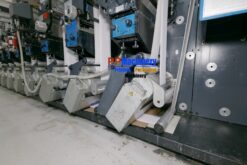 2005 Gallus EM 280 8 colours flexo label press with hot foil and screen printing - Image 7
