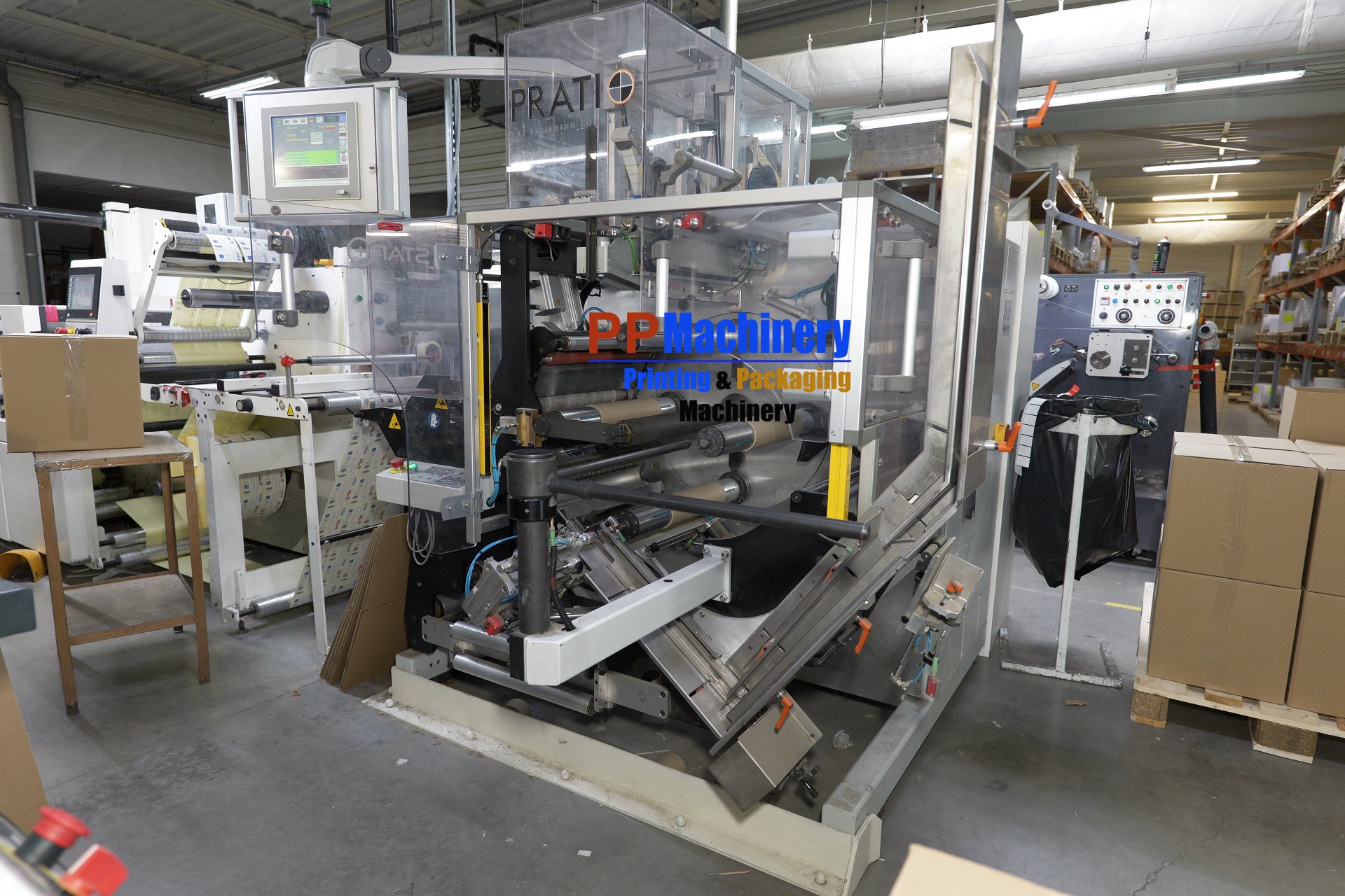 Prati Starplus TR 450 Automatic Turret Rewinder from 2016