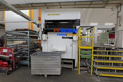 Alternative view of Bobst SP 142-CER (1990) – Large Format Die-Cutter with Blanking