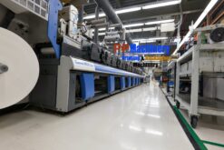 Gallus RCS 330 8 colours flexo label press