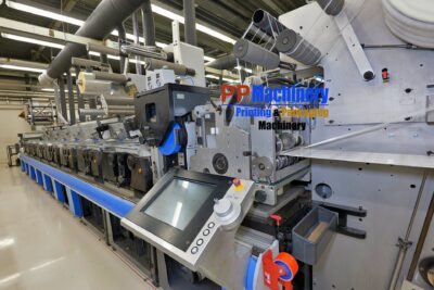 Gallus RCS 330 8 colours flexo label press