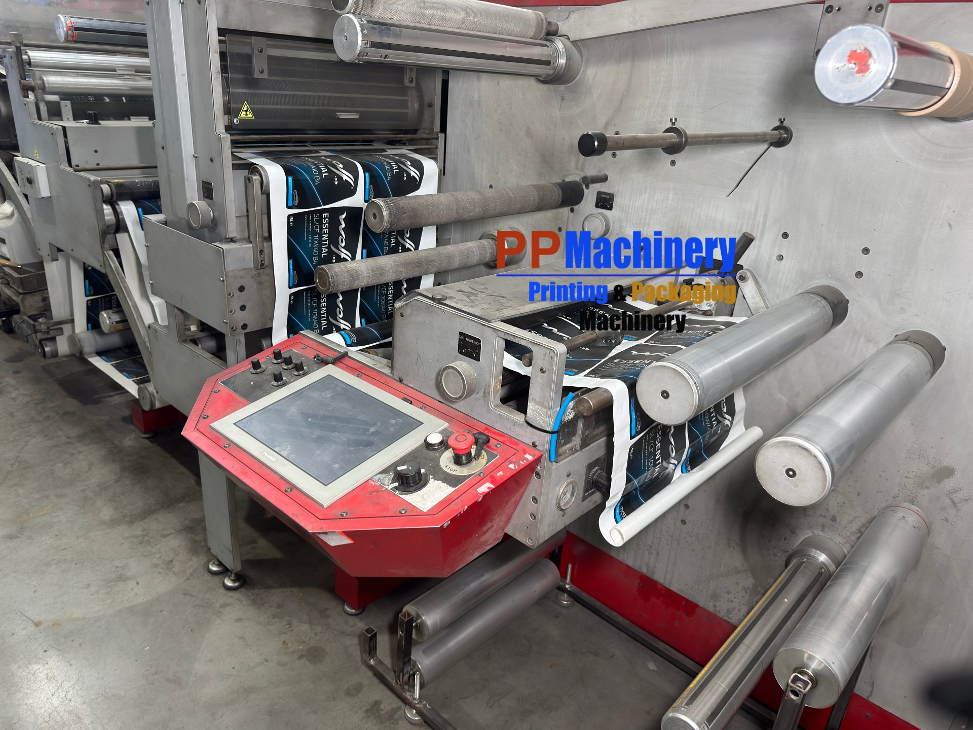 GM DC5V8-BX Converting line for labels printed on digital or flexo - Image 15