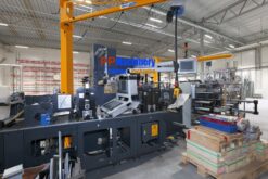 Gallus EM 340 C Finishing with Prati Turret Rewinder - Label Die Cutting Slitting and Rewinding line - Image 3