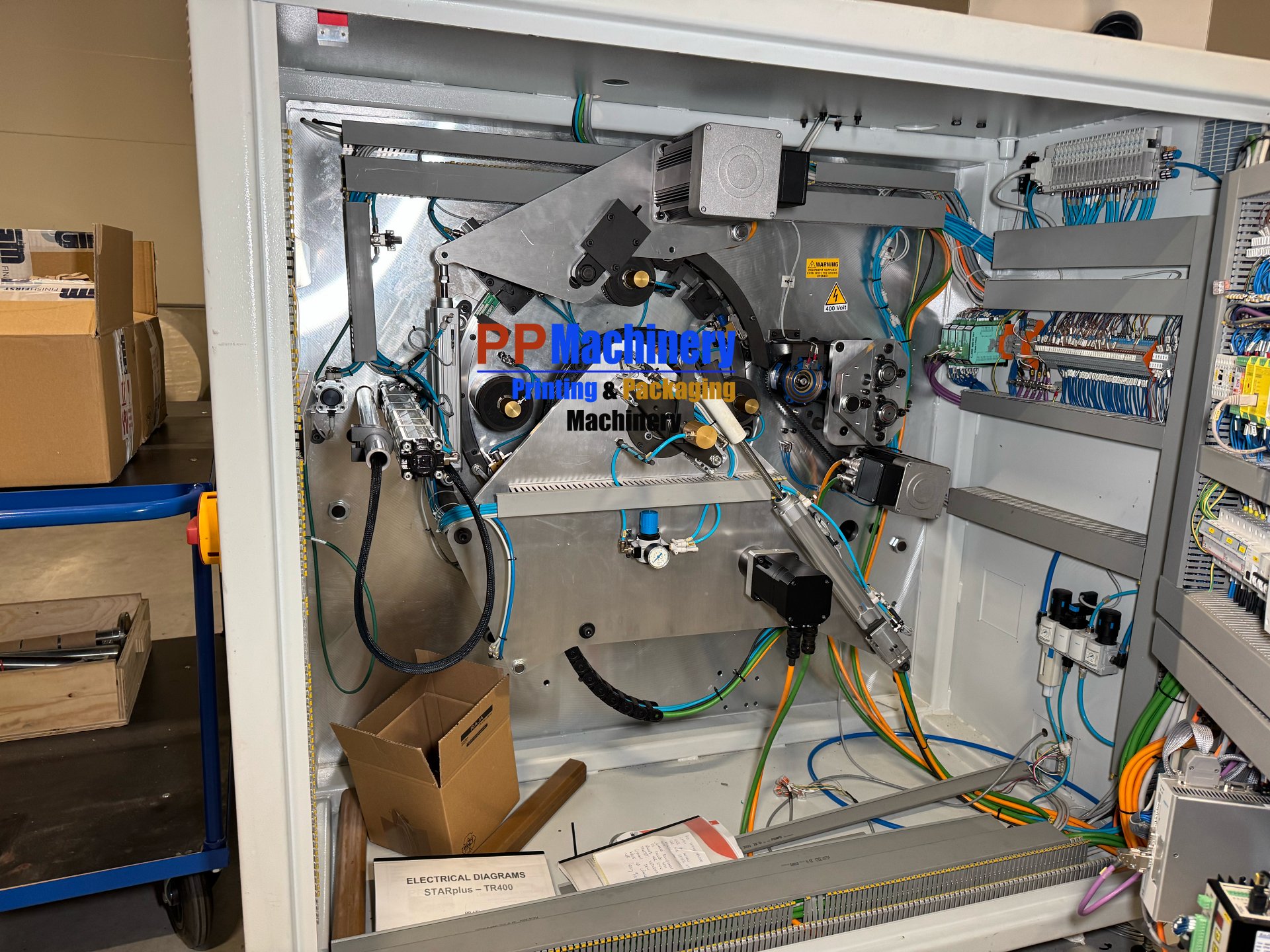 Prati TR400 Turret Rewinder 4 spindles automatic turret rewinder from 2015 - Image 9