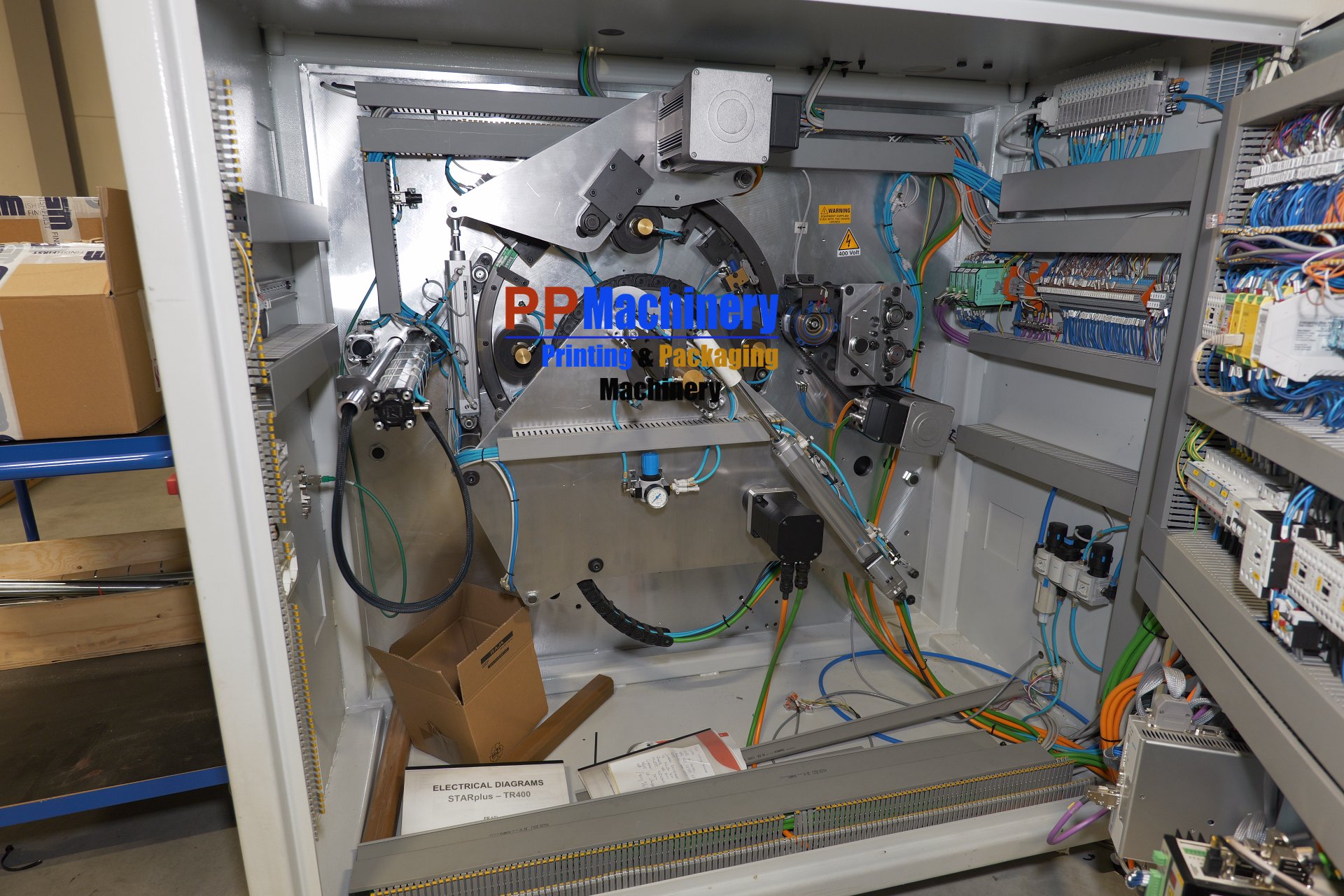 Prati TR400 Turret Rewinder 4 spindles automatic turret rewinder from 2015 - Image 10
