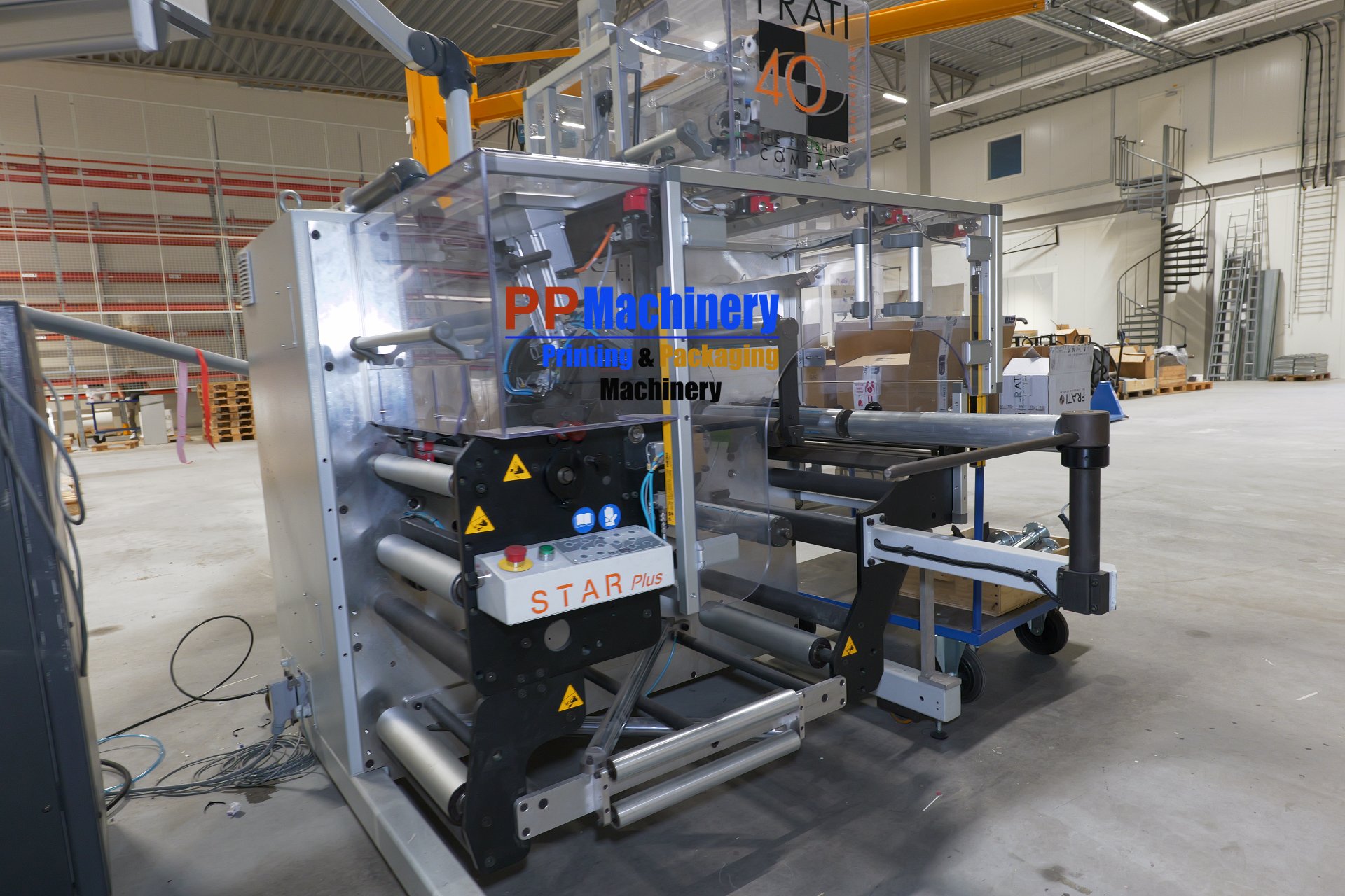 Prati TR400 Turret Rewinder 4 spindles automatic turret rewinder from 2015 - Image 3