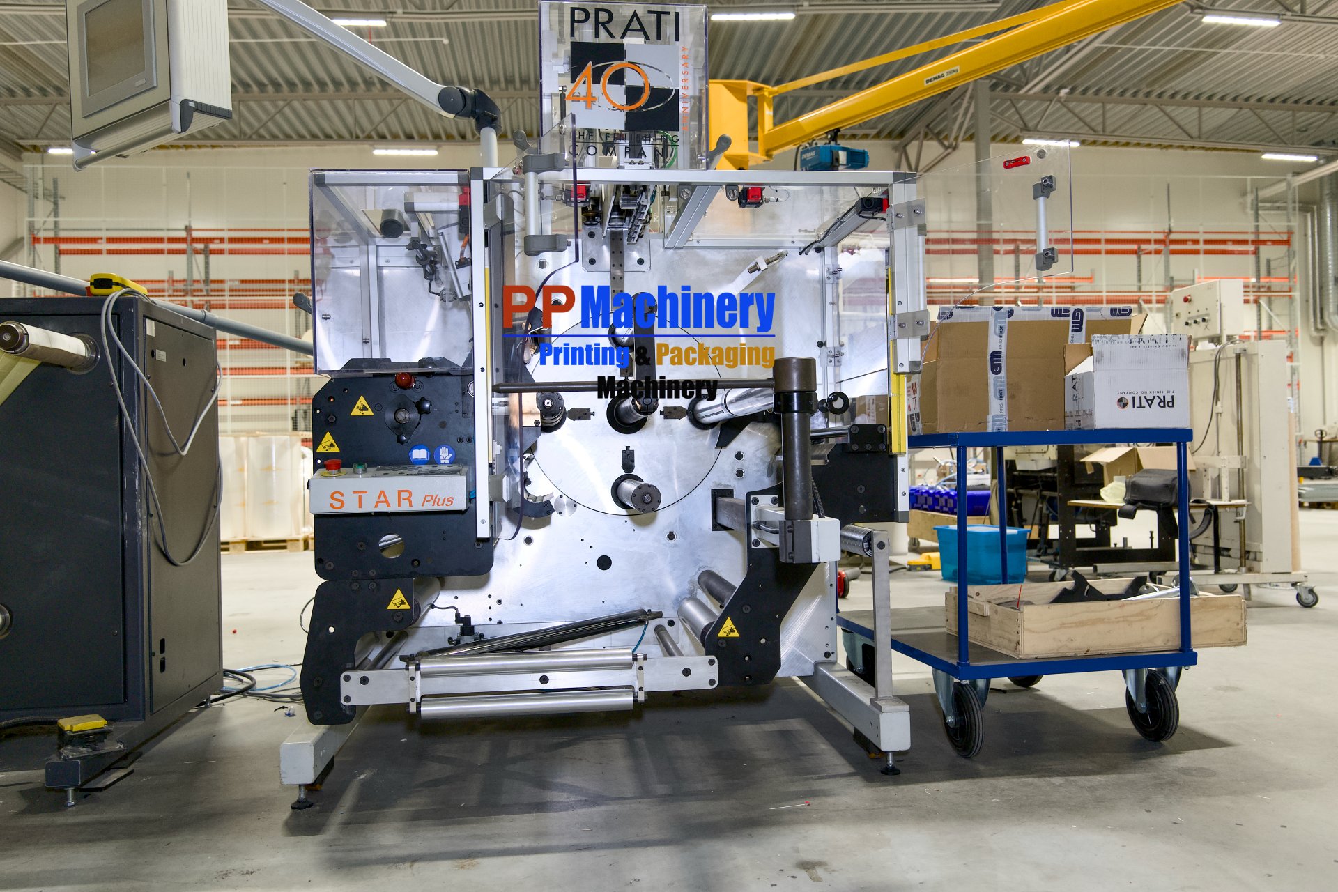 Prati TR400 Turret Rewinder 4 spindles automatic turret rewinder from 2015 - Image 4