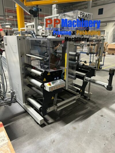 Prati TR400 Turret Rewinder 4 spindles automatic turret rewinder from 2015 - Image 6