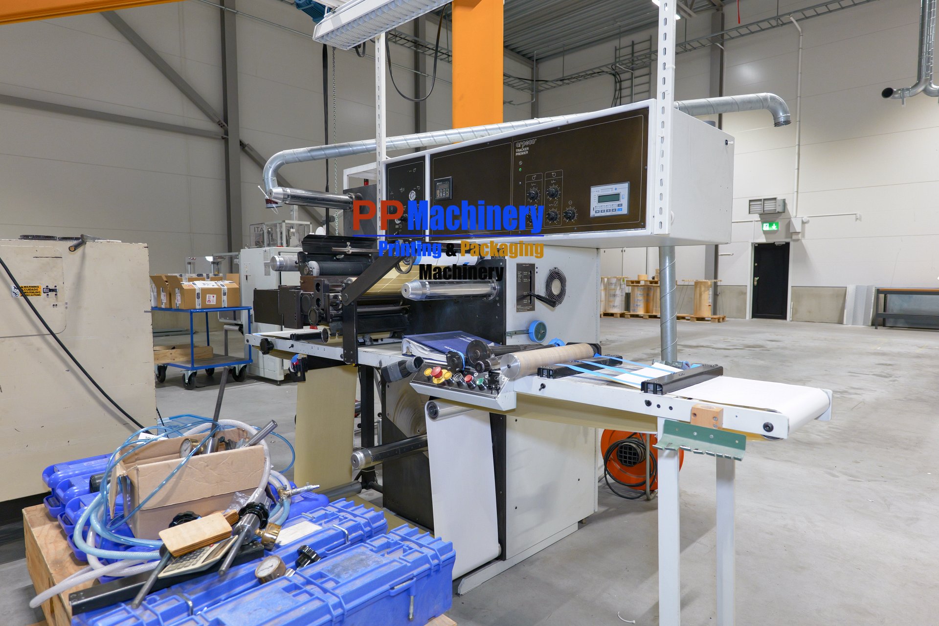 Arpeco Tracker Premier Slitter Rewinder Die Cutter converting line for labels - Image 2