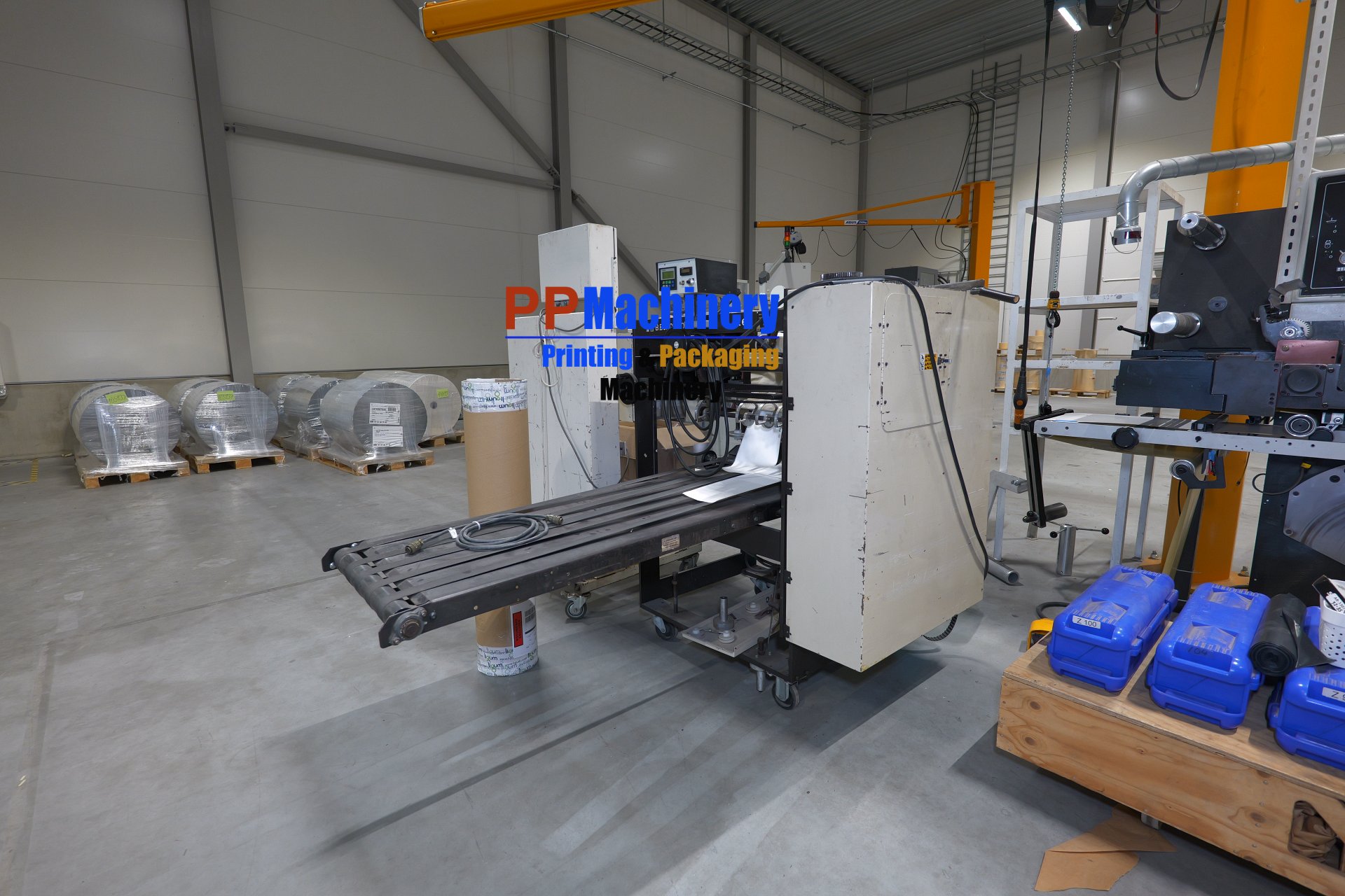 B. Bunch Fanfolder (Model 100 / Series 500) – Continuous Folding Solution #ppmachinery - Image 4