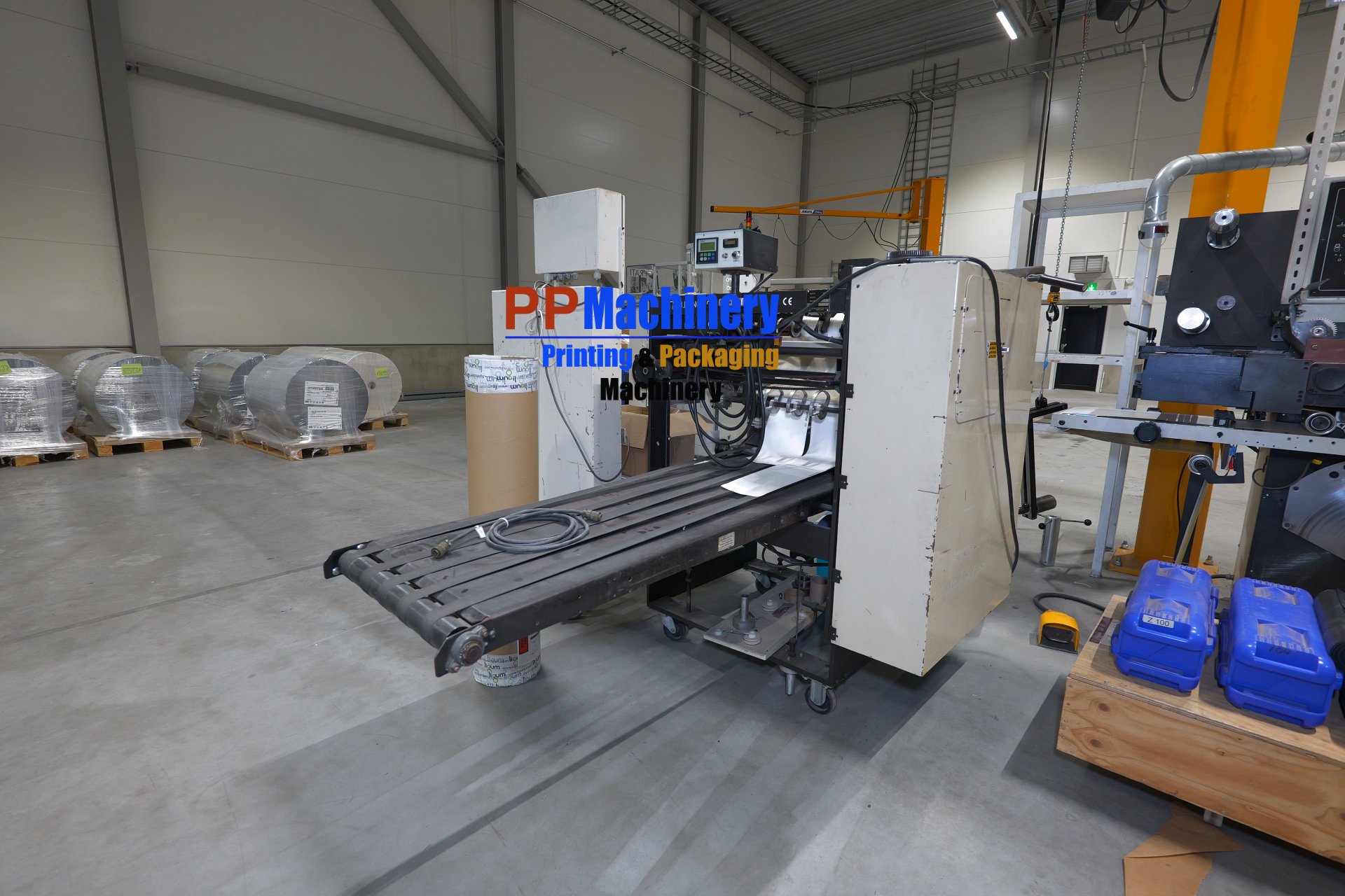 B. Bunch Fanfolder (Model 100 / Series 500) – Continuous Folding Solution #ppmachinery - Image 5