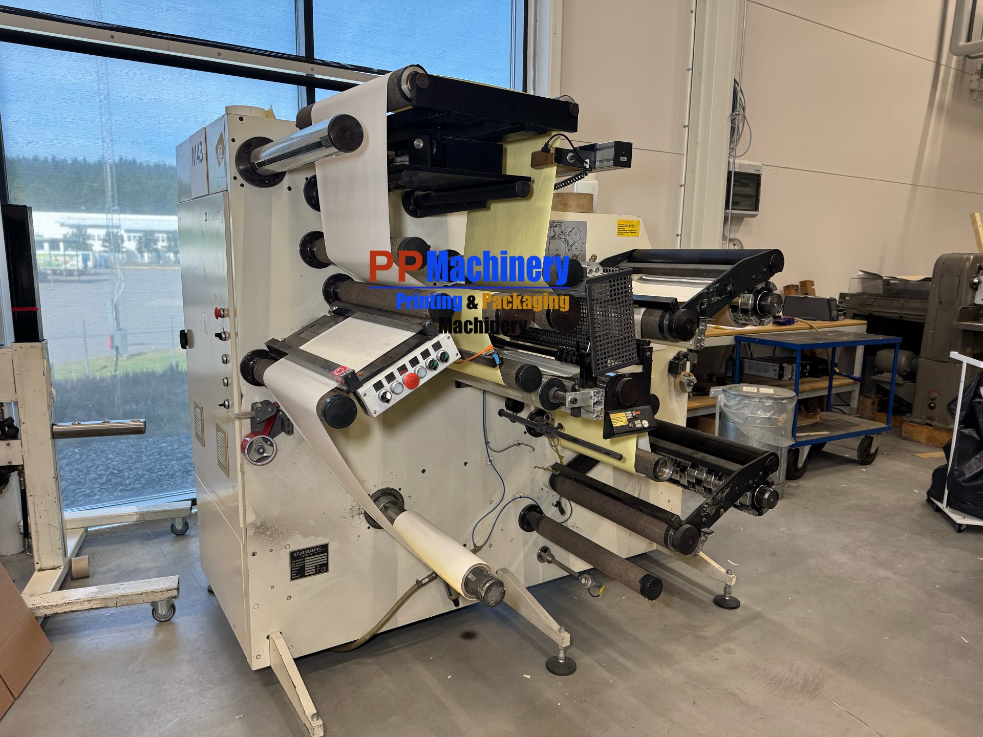 Jurmet JUR 500/530 - Inspection & Slitter Rewinder (2005) - Image 2