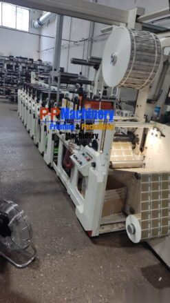 Omet FX 330 8 colours flexo label press in production cold foil, double rotary die cutter - Image 3